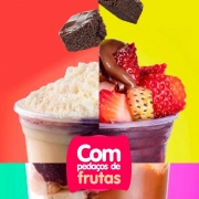 Açaí: Açaí - 300ml (Ingredientes: Açaí)