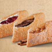 Pastéis Doces: Banana C/ Chocolate - Pastel Doce | P (Ingredientes: Banana, Chocolate)