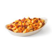 Batata Frita: Batata Grande Com Chedar e Bacon - 500g