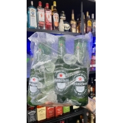 Long Necks: Sacola da felicidade Heineken - combo 6 heineken com gelo