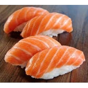 Niguiri: Niguiri Salmão 06und. - Niguiri