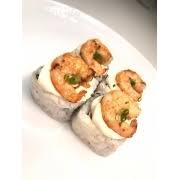 Uramakis: Uramaki Salmão Cru C/ Camarão 8 und. - Salmão Cru, Camarão Cream Cheese e Gergelim