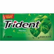 Bala, pirulitos, Chicletes: Trident Verde)
