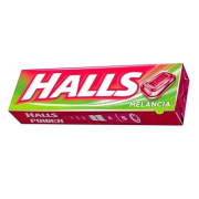 Bala, pirulitos, Chicletes: Halls Melancia)
