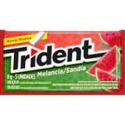 Bala, pirulitos, Chicletes: Trident Melancia)