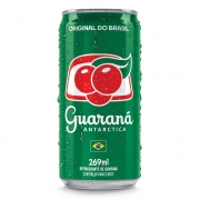 Refrigerante: Guaraná Antártica lata 269 ml - Refrigerante Guaraná.