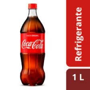 Refrigerantes: coca cola 1 litro - Refrigerante