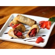 Harumaki Doce: harumaki Nutella com morango - harumaki doce de nutella com morango R$ 14,60