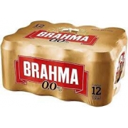 Packs de Cervejas: Pack Brahma 0,0% Alcool 350ml c/12uni. - cerveja