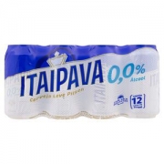 Packs de Cervejas: Pack Itaipava 0,0% Alcool 350ml c/ 12uni. - Cerveja