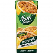 Suco: Nutri Nectar Maracujá 200ml - Suco sabor Maracujá