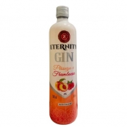 Gin: Gin Eternity Pêssego e Framboesa 900ml - Gin