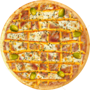 Queijos: 435-Cheddarella - Pizza Broto (Ingredientes: Azeitonas, Cheddar por Cima, Molho de Tomate, Orégano, Queijo Mussarela)