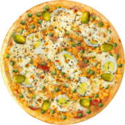Embutidos: 528-Catalão - Pizza Broto (Ingredientes: Azeitonas, Calabresa, Ervilha, Milho, Molho de Tomate, Mussarela, Orégano, Ovos)