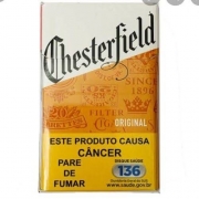 Cigarros: Chesterfiel d Original (Vermelho) Box - Filtro Vermelho