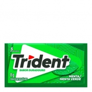 Chiclete: Trident Menta Verde 8g - Chiclete