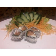 1/2 Uramaki: Uramaki Filadelfia 4 Peças - 4 Peças