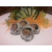 1/2 Uramaki: Uramaki Patê de Salmão 4 Peças - 4 Peças