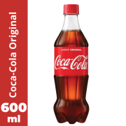 Refrigerantes: Coca-Cola 600ml - Refrigerante Cola