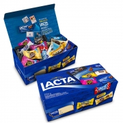 Chocolate: Caixa de Bombom Lacta)