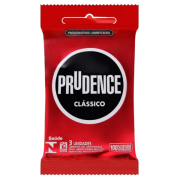Preservativos: Prudence Classico c/ 3 unidades - Preservativos