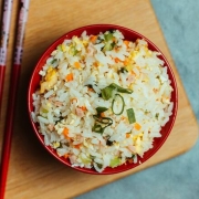 Yakimeshi: Yakimeshi Presunto - Yakimeshi | Pequeno (Ingredientes: Tradicional Risoto Chinês Com Cenoura, Presunto, Ovo e Cebolinha Picada)