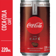 Refrigerantes: Coca-Cola Café Espresso 220ml - Refrigerante Cola