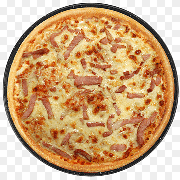 Salgadas: Bacon - Pizza Média (Ingredientes: Bacon Frito, Mussarela)