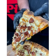 Tradicionais: Bacon - Pizza Grande (Ingredientes: Bacon, Mussarela)