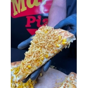 Tradicionais: LA FRANGO - Pizza Grande (Ingredientes: Batata Palha, Catupiry, Frango, Milho, Mussarela)