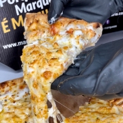 Tradicionais: 3 QUEIJOS - Pizza Grande (Ingredientes: Catupiry, Mussarela, Provolone)