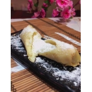 Harumaki Doce: Harumaki de Beijinho - Harumaki Doce de Beijinho (Leite Condensado com Coco)