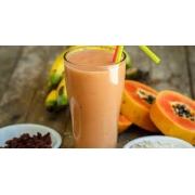 Vitaminas: Vitamina Mamão + Embalagem (R$1) - Vitaminas 300ml (Ingredientes: Vitamina)