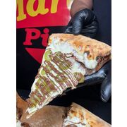 Doces: BECA - Pizza Grande (Ingredientes: Chocolate ao Leite, Chocolate Branco, uva)