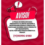Doces: Chocolate (Responsável) - Pizza Grande (Ingredientes: Chocolate ao Leite)