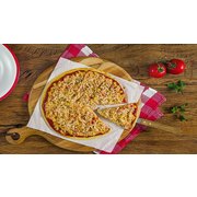 Salgadas: 02-Frango - Pizza Grande (Ingredientes: Cebola, Frango, Molho, Mussarela, Orégano)