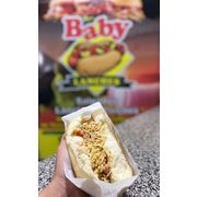 Hot Dogs - Salgados: Dog Simples - Hot Dogs (Ingredientes: Batata Palha, Catchup, Farofa, Maionese, Milho, Mostarda, Pão, Tomate, Vina)