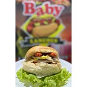 Hambúrguer: Big Burger - Hambúrguer (Ingredientes: 2 Hambúrgueres, Alface, Batata Palha, Ketchup, Maionese, Milho, Mostarda, Mussarela Dupla, Pão, Presunto Duplo, Salada, Tomate)