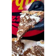 Doces: BIS - Pizza Grande (Ingredientes: bis, Chocolate ao Leite, Chocolate Branco)