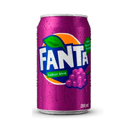 Refrigerante: Fanta Uva Lata 350ml - Refrigerante Lata