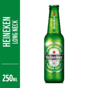 Cervejas Long Neck: Heineken Shot Long Neck 250ml - Cervejas