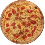 Tradicionais: Broto Muçarela - Pizza Broto (Ingredientes: Azeitona, Massa Artesanal, Molho de Tomate, Muçarela, Orégano)