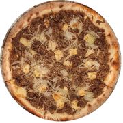 Premium: Carne Seca Gourmet - Pizza Grande (Ingredientes: Carne Seca, Cebola, Manteiga, Molho, Mussarela, Orégano, Queijo Coalho)