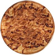 Doces: Banana Caramelizada - Pizza Grande (Ingredientes: Banana, Canela, Chocolate Branco, Mussarela)