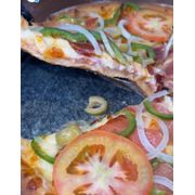PIZZA FATIA: PIZZA FATIA ALHO PORO,CALABREZAE CATUPIRY - PIZZA FATIA (Ingredientes: Mussarela)