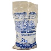 Gelos: Gelo 2kg - Saco de Gelo 2kg