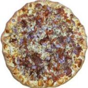 Salgadas: Mexicana - Pizza Grande (Ingredientes: Azeitona, Carne Moída, Molho de Tomate, Mussarela, Orégano, Palmito, Pimenta, Tomate)