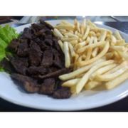Porções: Porção Picanha Com Fritas (380g) - Porção