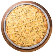 Premium: Costela Quatro Queijos - Pizza Grande (Ingredientes: Catupiry, Costela, Gorgonzola, Mussarela, Parmesão)