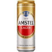 Cervejas (Unidade): Amstel 350ml unid. - cerveja